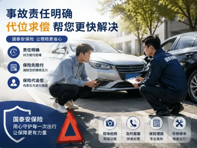 车险中的代位求偿是什么？车主不了解可能错过的保障方式