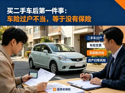 买二手车后第一件事：车险过户不当，等于没有保险